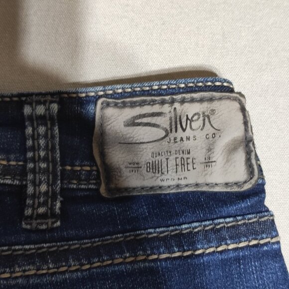 Silver Jeans Suki women's size W31/L33 indigo blue colour Mid Skinny Denimotion - Picture 5 of 15